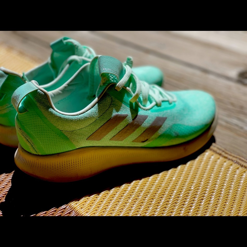 Adidas  BOUNCE Teal sneaker Shoes 9.5